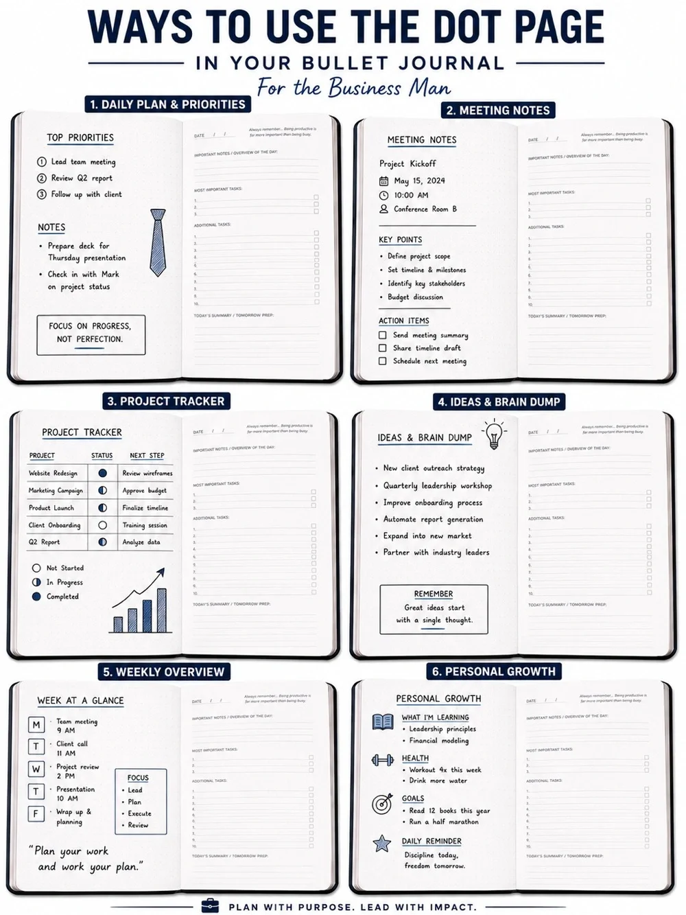 Markings by C.R. Gibson Freestyle Task Notebook 240 Pages Black